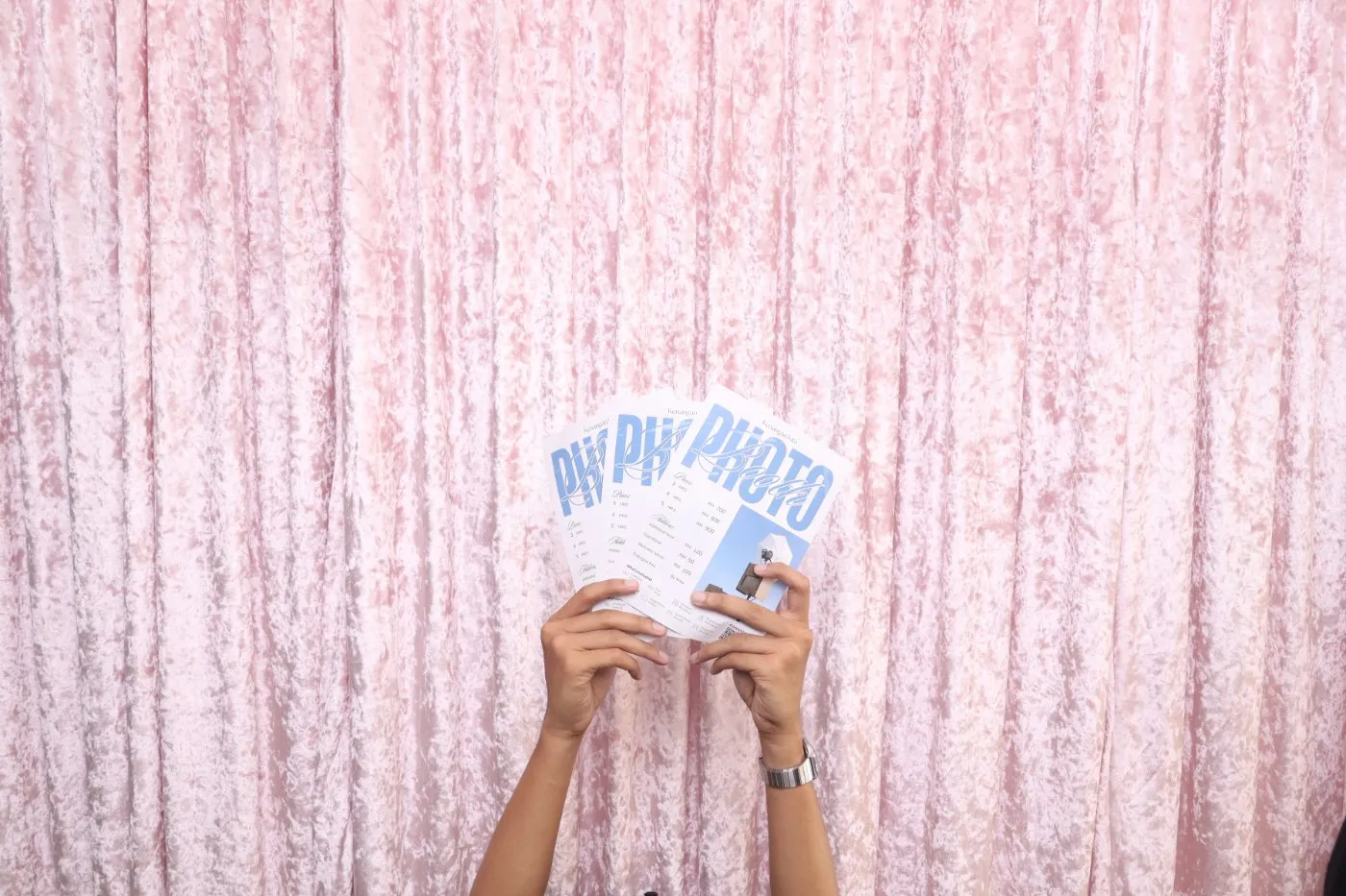 Blush backdrop